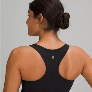 ‘Lululemon’ Ebb to Street Cropped Racerback Tank Top